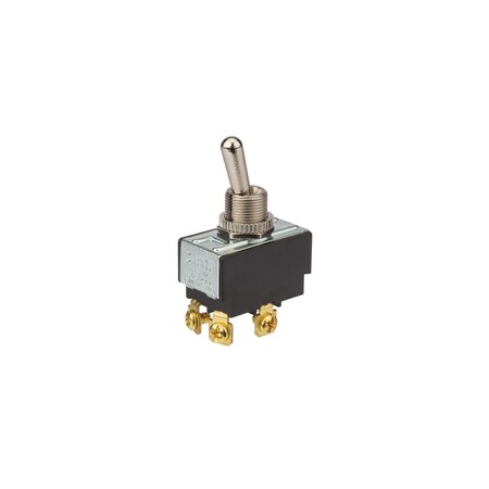 Nsi TOGGLE SWITCH BAT DPST, ON-OFF SCREW TERM,  78220TS